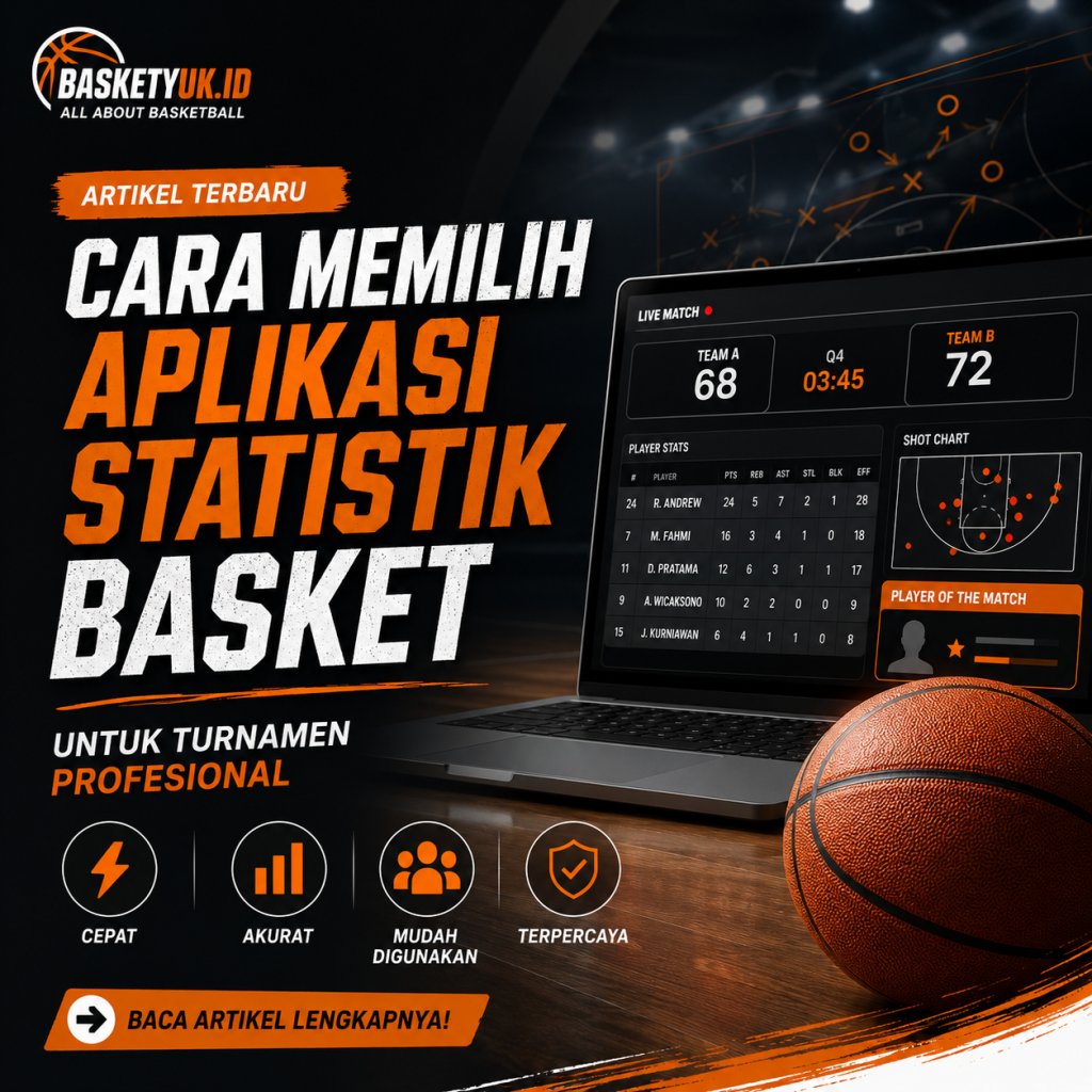 Cara Memilih Aplikasi Statistik Basket untuk Turnamen Profesional